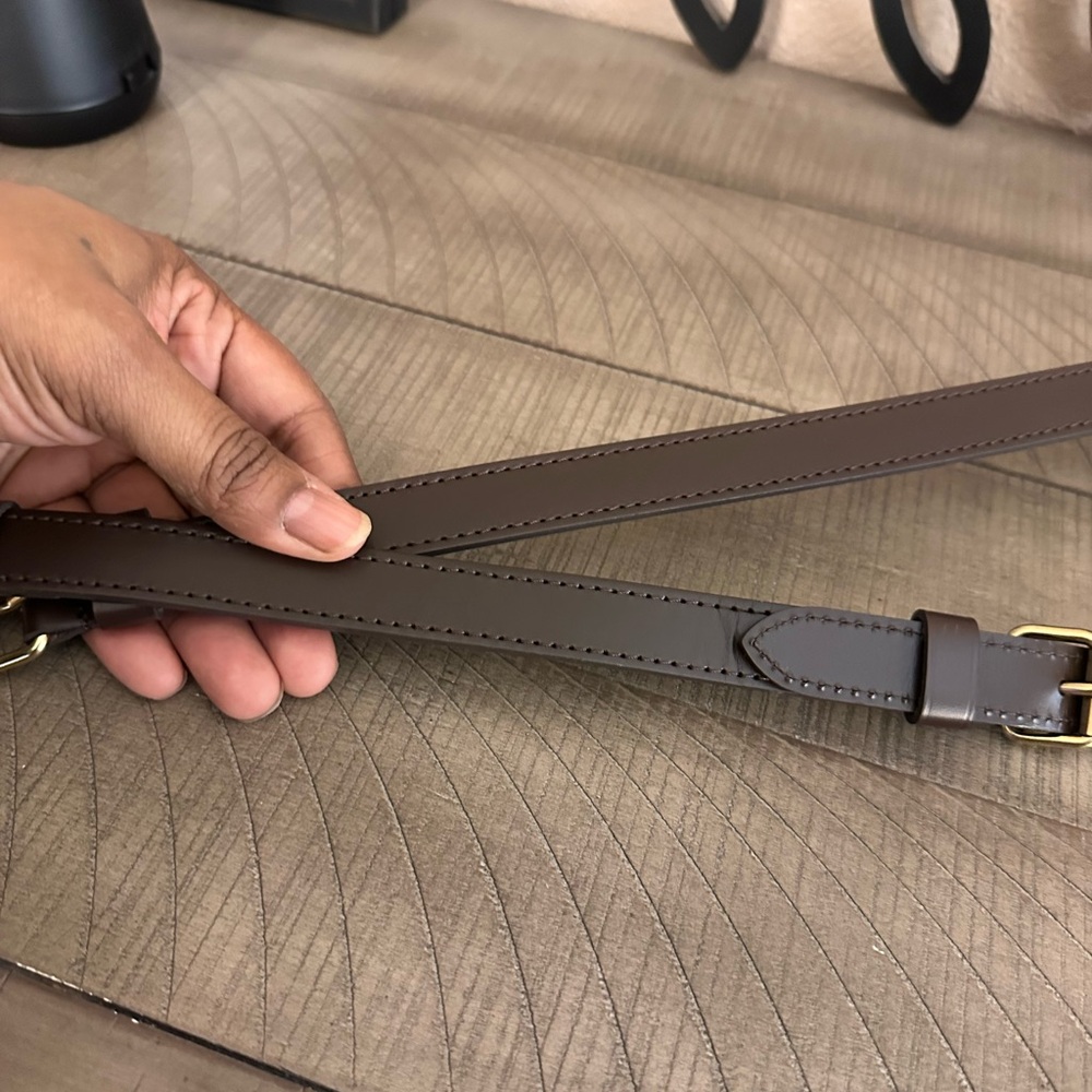 Louis Vuitton Brown Damier Ebene Speedy Bandoulière with Pink Accent Scarf - Picture 15 of 16